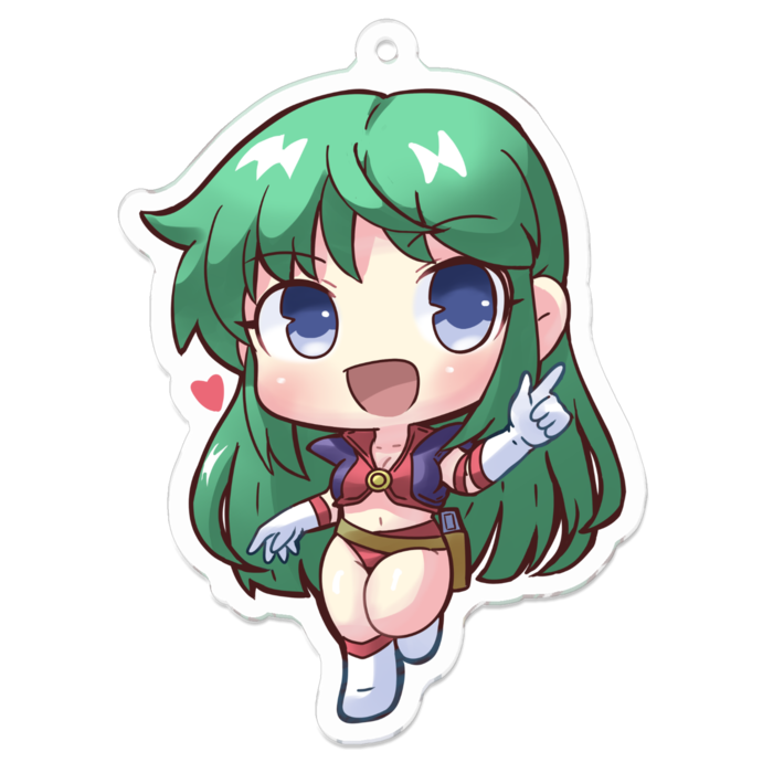 アクリルキーホルダー - 70 x 70 (mm)