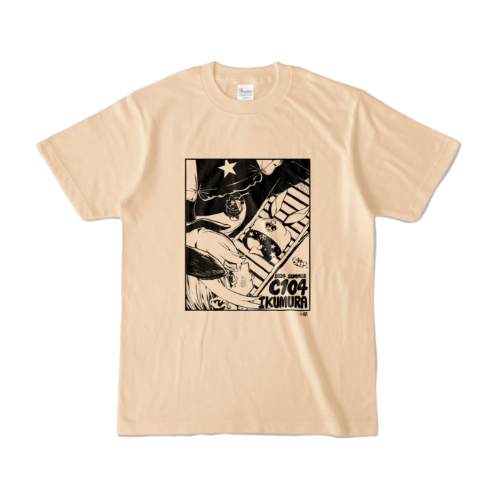 カラーTシャツ - S - ナチュラル (淡色)
