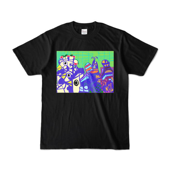 カラーTシャツ - S - ブラック (濃色)