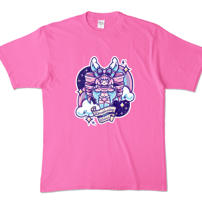 カラーTシャツ - XL - ピンク (濃色)