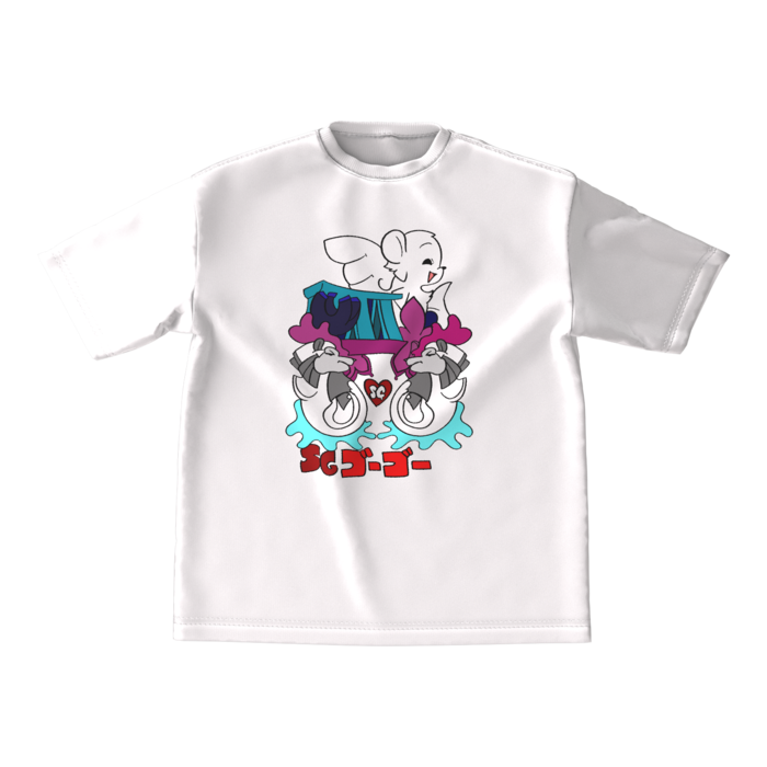 ビッグシルエットTシャツ - M - 両面
