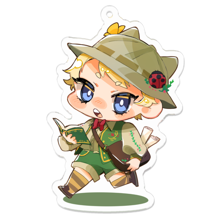 アクリルキーホルダー - 70 x 70 (mm)