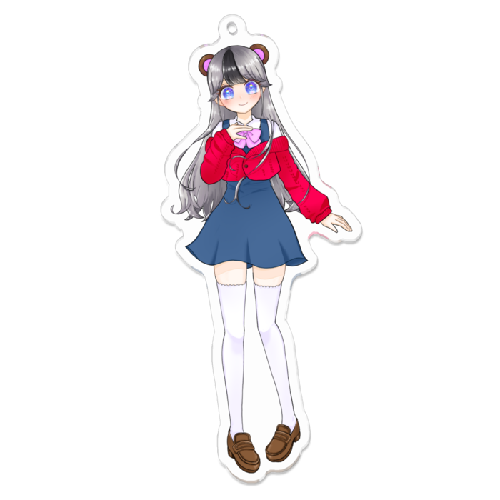 アクリルキーホルダー - 100 x 100 (mm)