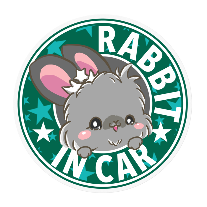 ステッカー - 100 x 100 (mm)