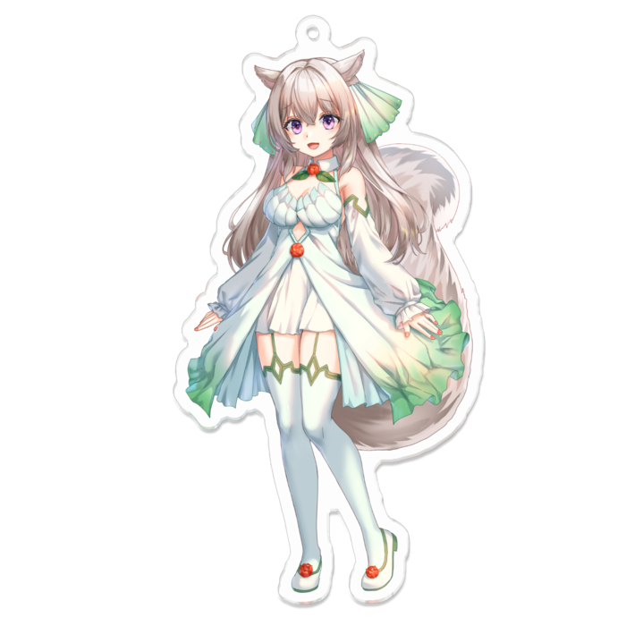 アクリルキーホルダー - 100 x 100 (mm)