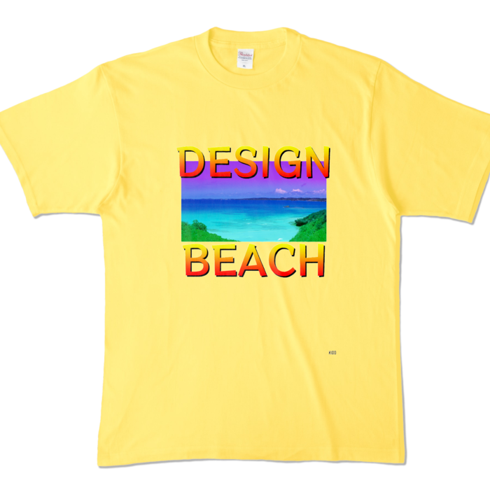 カラーTシャツ - XL - イエロー (濃色)