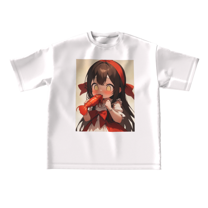 ビッグシルエットTシャツ - L - 両面