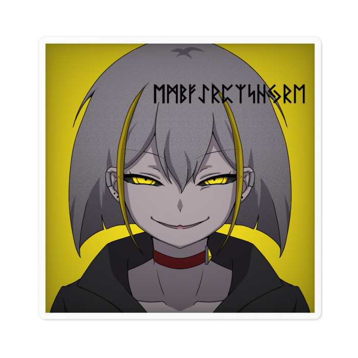 ステッカー - 100 x 100 (mm)