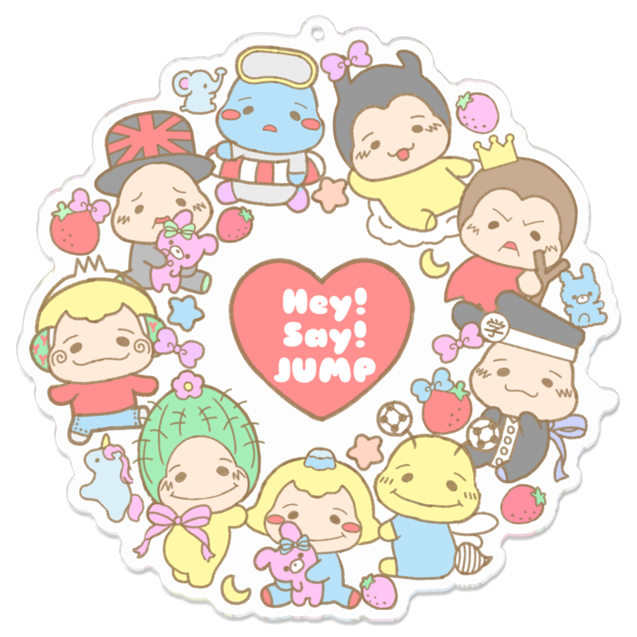 アクリルキーホルダー - 100 x 100 (mm)
