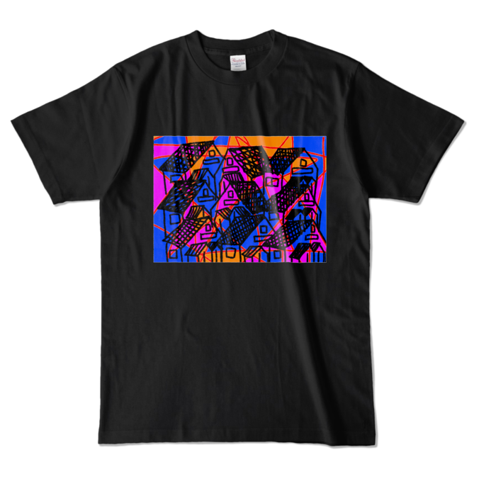 カラーTシャツ - L - ブラック (濃色)