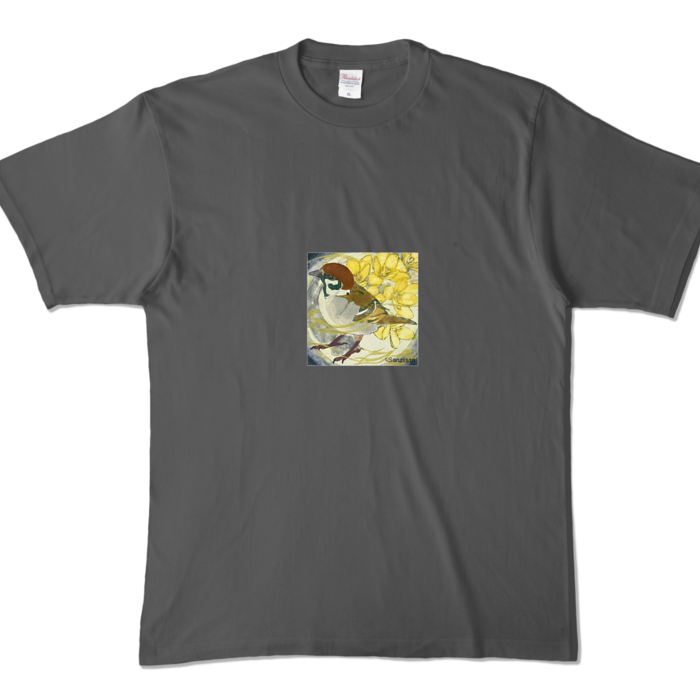 カラーTシャツ - XL - チャコール (濃色)