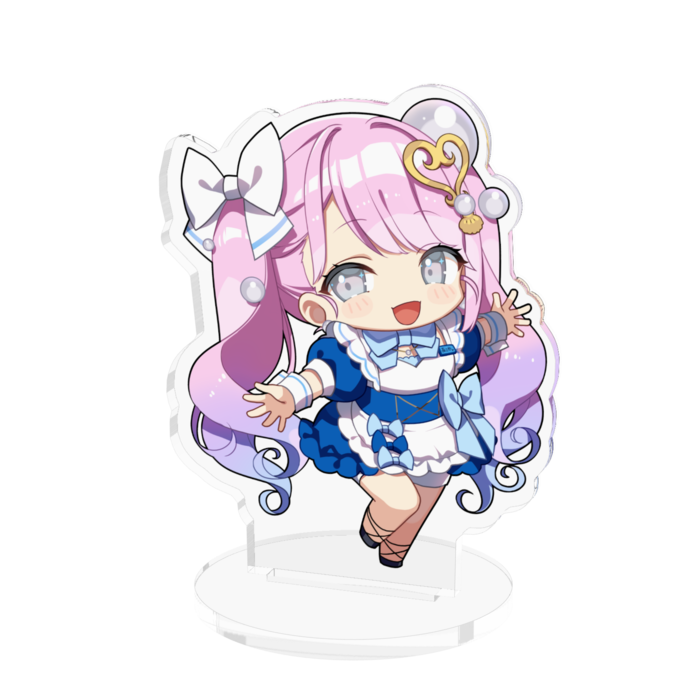 阿古屋ぱぁる　アクリルフィギュア - 70x70mm