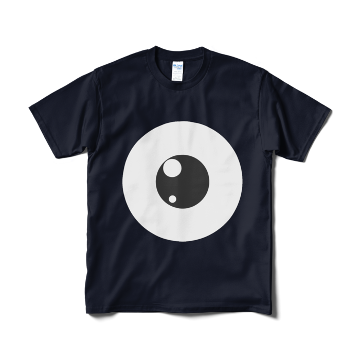めだまTシャツ（短納期） - M - ネイビー