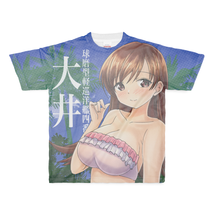 フルグラフィックTシャツ - M - 正面印刷のみ