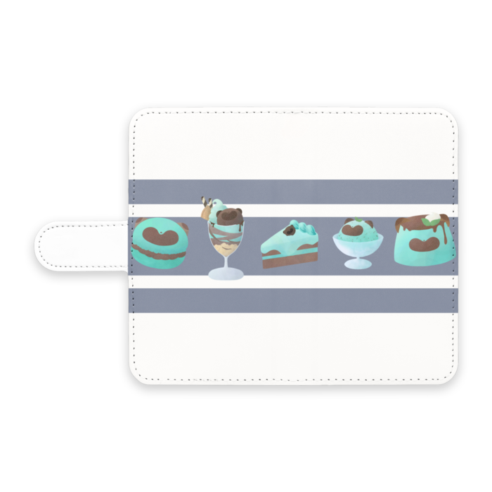 手帳型Androidケース - S - ストラップ穴 なし