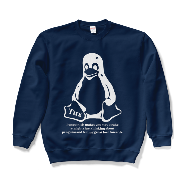 スウェット - L - ネイビー
