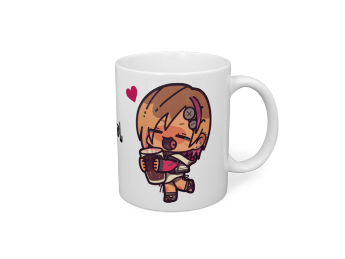 マグカップ - 直径 8 cm / 高さ 9.5 cm
