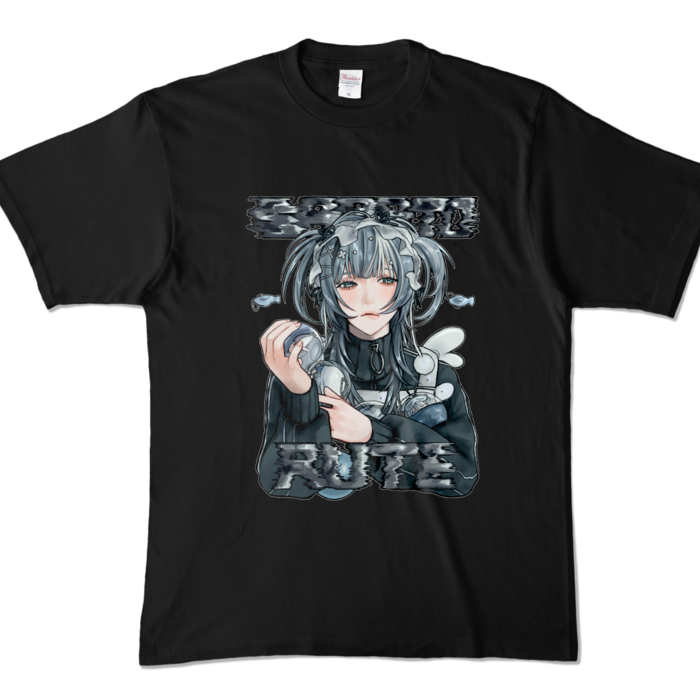 カラーTシャツ - XL - ブラック (濃色)