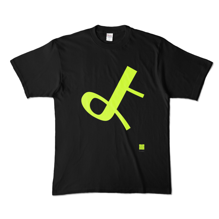 カラーTシャツ - XL - ブラック (濃色)