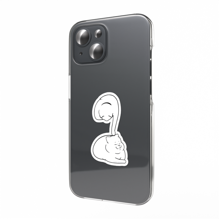 ねこ CAT 01 白黒