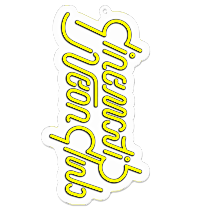 アクリルキーホルダー - 100 x 100 (mm)