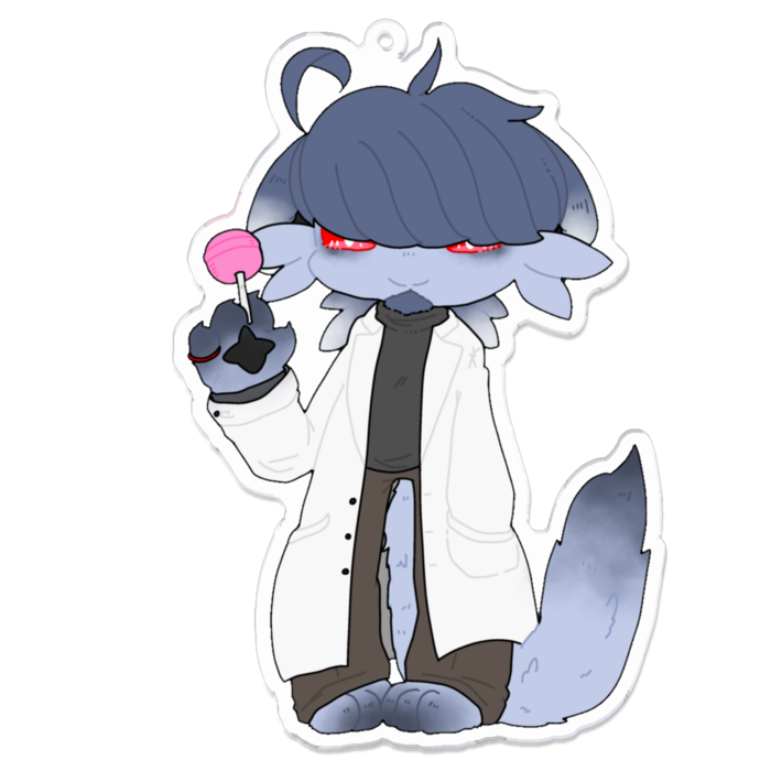 アクリルキーホルダー - 100 x 100 (mm)