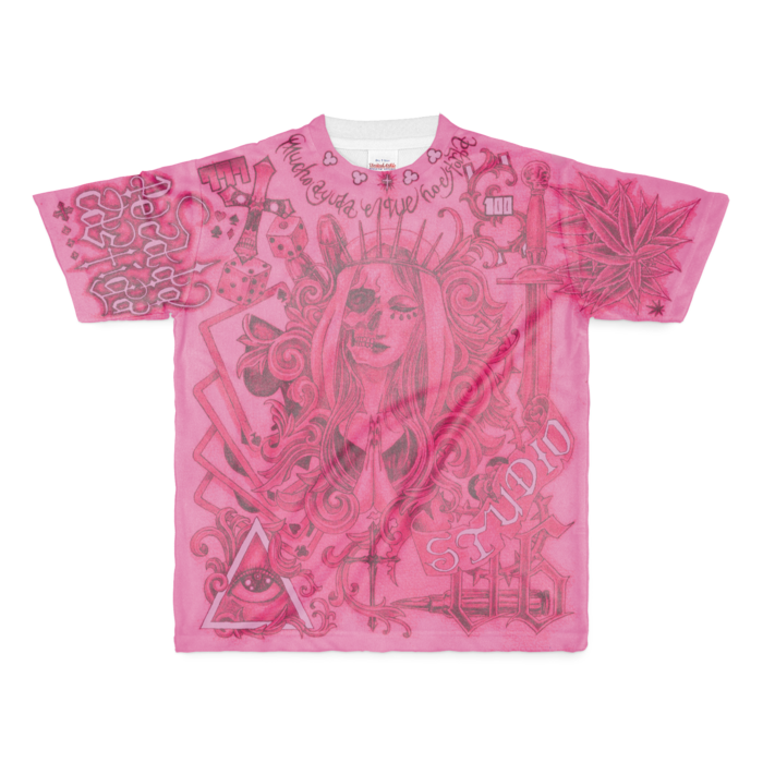 フルグラフィックTシャツ - M - 両面印刷