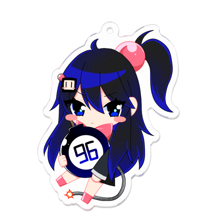 アクリルキーホルダー - 70 x 70 (mm)