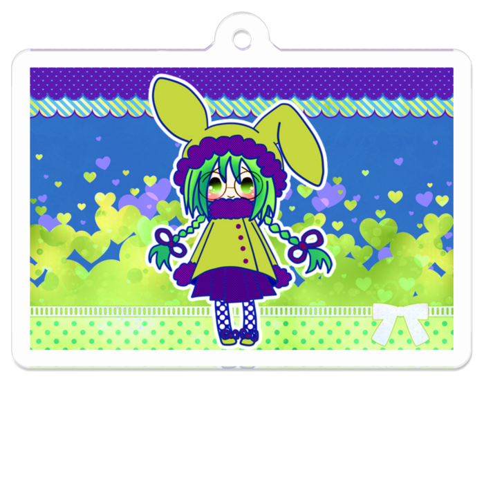 アクリルキーホルダー - 50 x 50 (mm)