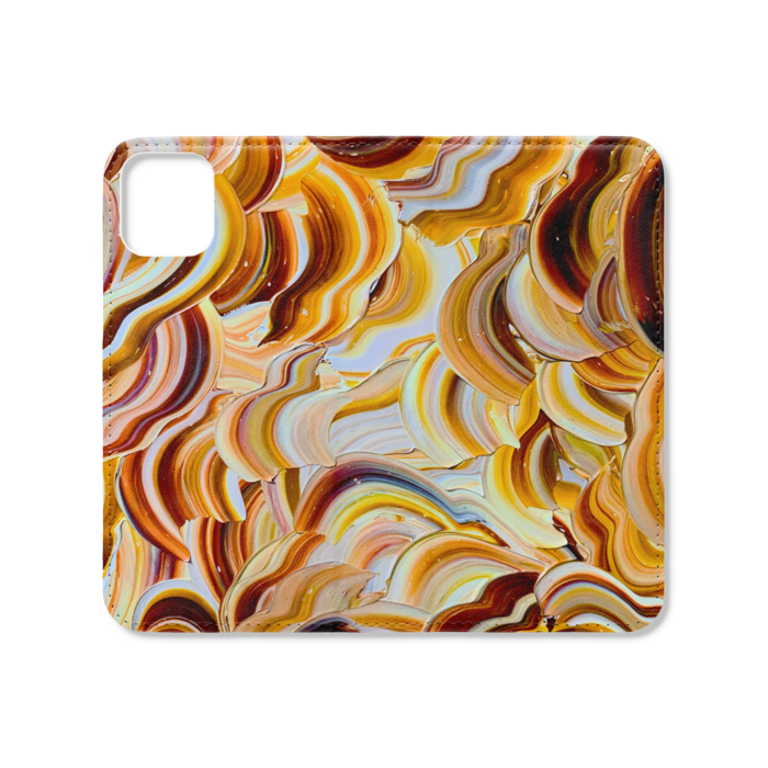 手帳型iPhoneケース（ベルトなし） - iPhone 11 - ストラップ穴 なし