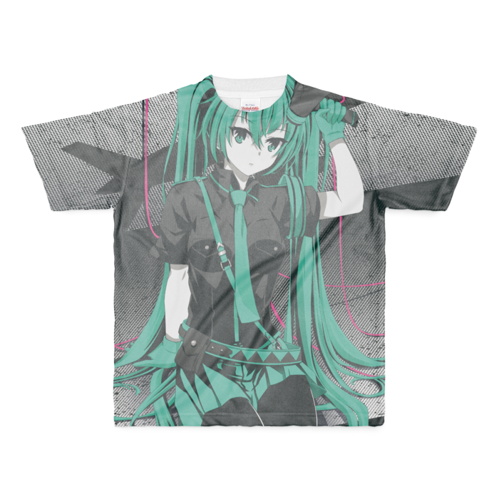 フルグラフィックTシャツ - M - 正面印刷のみ