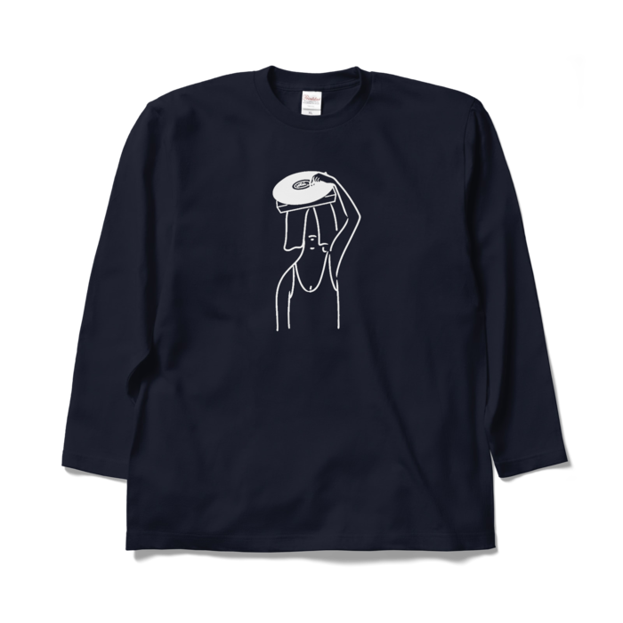 ロングスリーブTシャツ - XL - ネイビー