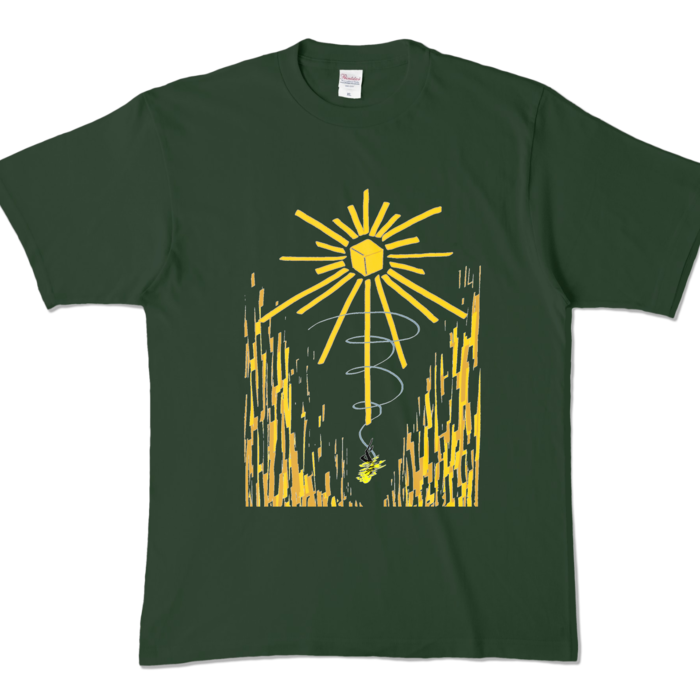 カラーTシャツ - XL - フォレスト (濃色)