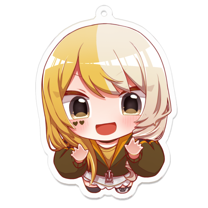 アクリルキーホルダー - 70 x 70 (mm)