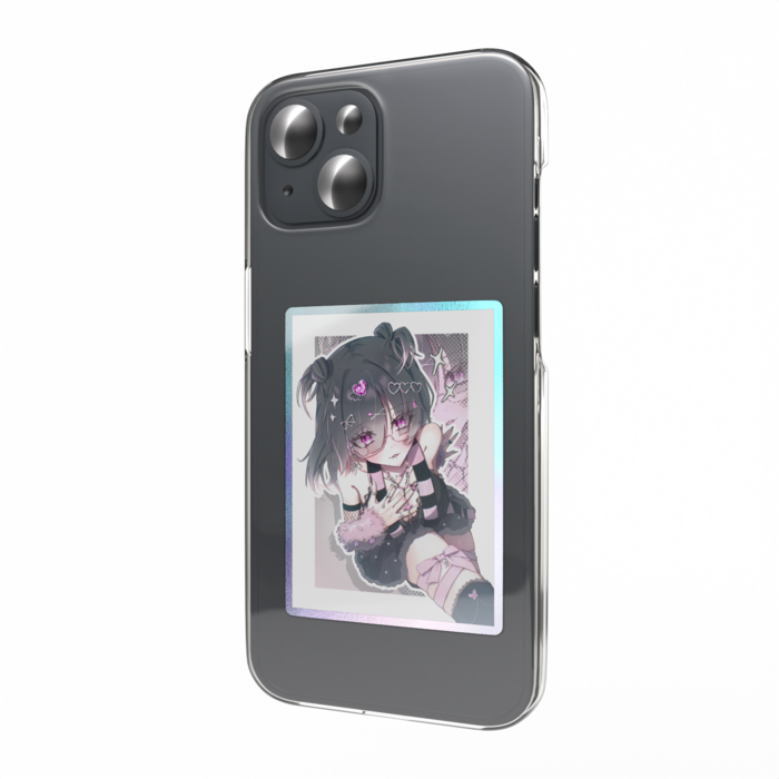 オーロラスマホステッカー - 縦