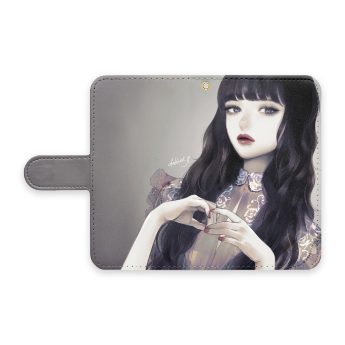 手帳型Androidケース - S - ストラップ穴 あり