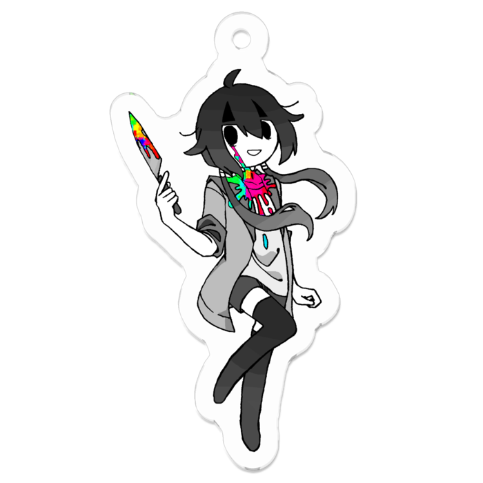 アクリルキーホルダー - 50 x 50 (mm)