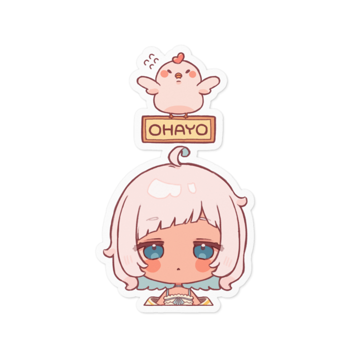 ステッカー - 100 x 100 (mm)