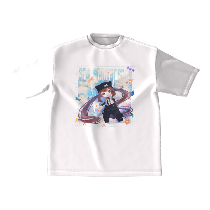 ビッグシルエットTシャツ - M - 両面