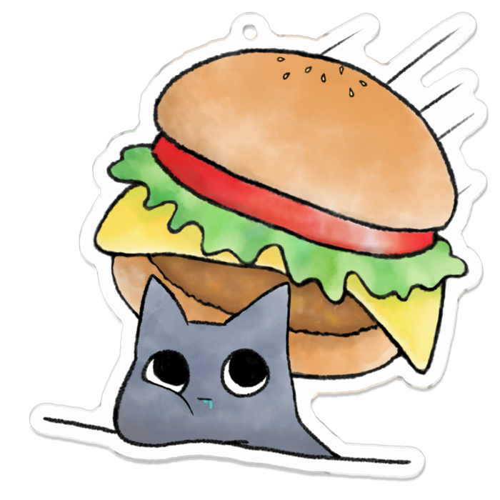 アクリルキーホルダー - 70 x 70 (mm)