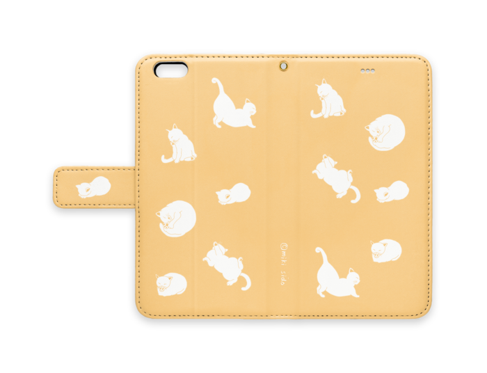 手帳型iPhoneケース - iPhone6 Plus - ストラップ穴 あり