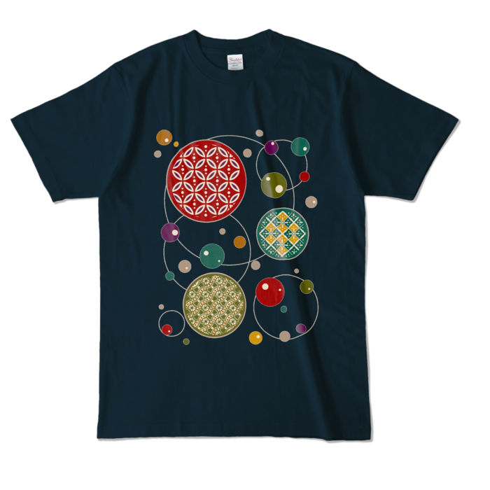 カラーTシャツ - L - ネイビー (濃色)
