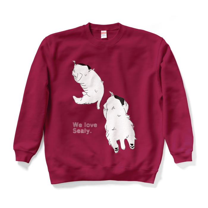 スウェット - XL - バーガンディ