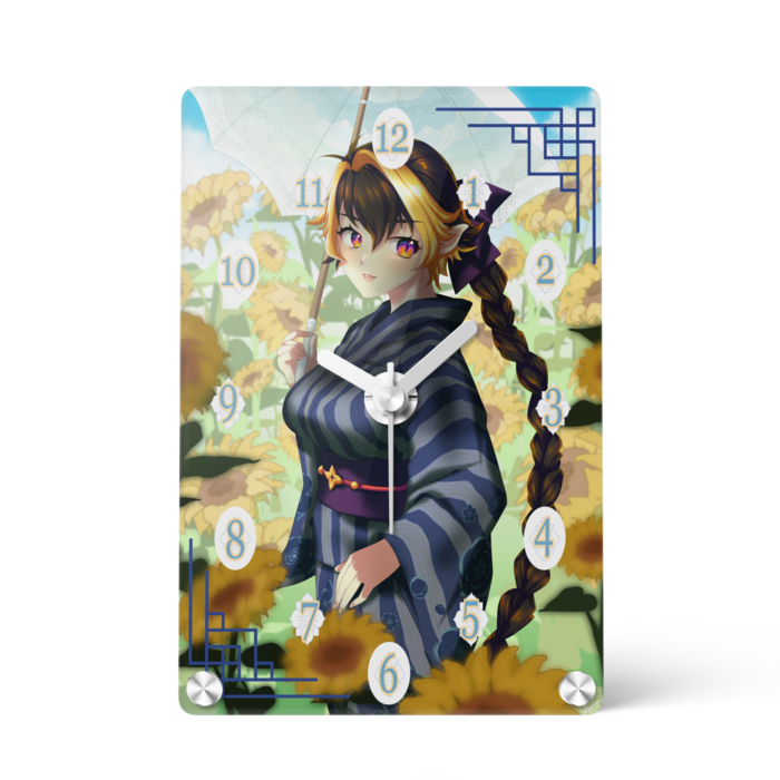 アクリル時計 - 100x148mm