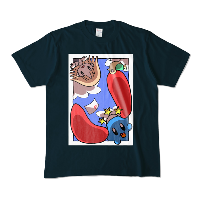 カラーTシャツ - M - ネイビー (濃色)
