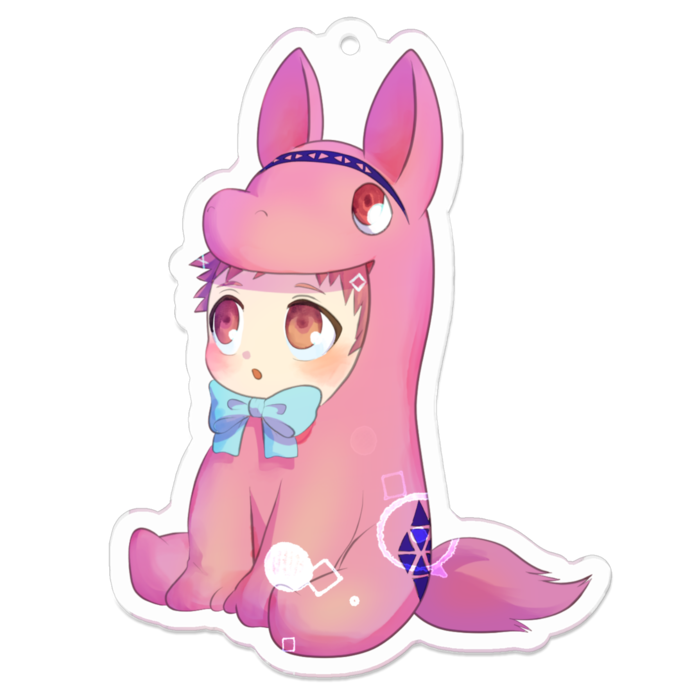 アクリルキーホルダー - 70 x 70 (mm)