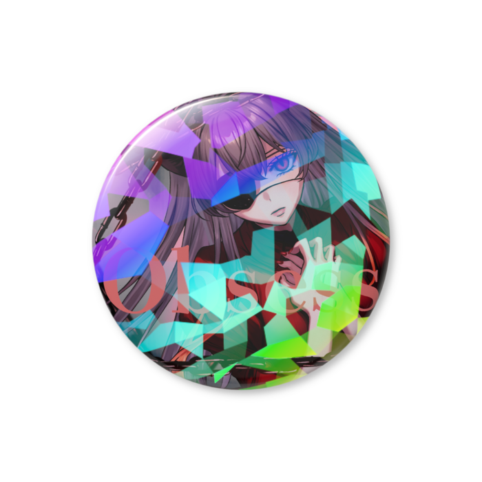 ホログラム缶バッジ - 44mm
