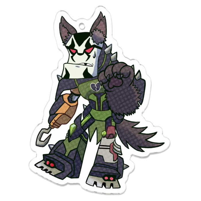 アクリルキーホルダー - 70 x 70 (mm)