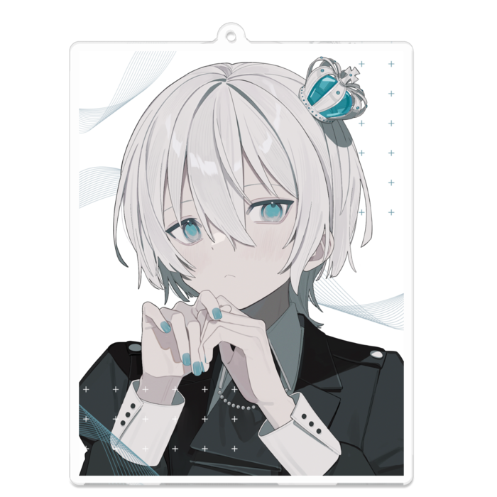 アクリルキーホルダー - 100 x 100 (mm)