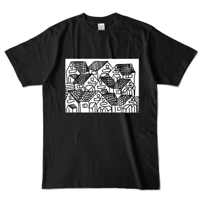 カラーTシャツ - L - ブラック (濃色)